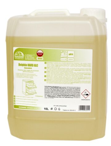 Dolphin HARD ALC płyn myjący do zmywarek 10L