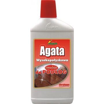 Emulsja do podłóg wysokopołyskowa „AGATA” 1l (12)