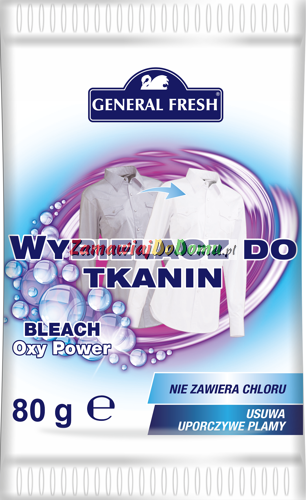 General Fresh wybielacz do tkanin 80g (8)