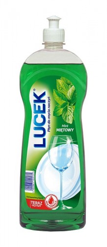 Lucek płyn do naczyń  1L (12) mięta
