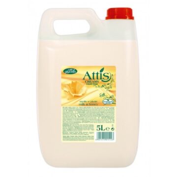 Mydło Attis w płynie mleko-miód 5L