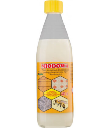Pasta Miodowa z wosk.pszczelim 440ml (15)