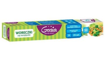 Torebki na mrożonki 5l 20szt Gosia