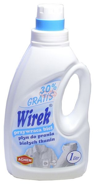 Wirek płyn do prania biały 1L (10)