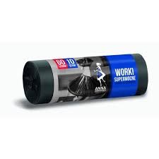 Worki 35L 20 szt Anna Zaradna uszy BŁĘKITNE