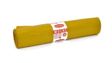 Worki LDPE 120L 25szt ŻÓŁTE Sipeko (15)