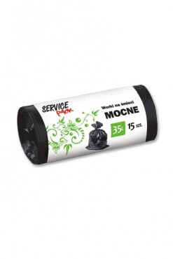 Worki LDPE 35L15szt Service Pack (75)