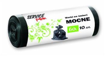 Worki LDPE 60L10szt Service Pack (60)